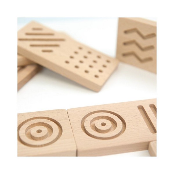 Продукт Andreu toys Гигант - Дървено сензорно домино - 0 - BG Hlapeta